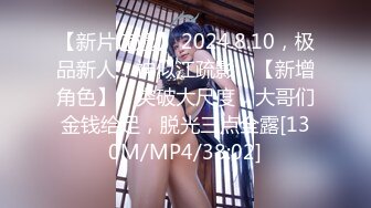 【新片速遞】 2024.8.10，极品新人，神似江疏影，【新增角色】，突破大尺度，大哥们金钱给足，脱光三点全露[130M/MP4/38:02]