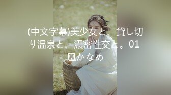 (中文字幕)美少女と、貸し切り温泉と、濃密性交と。01 凰かなめ