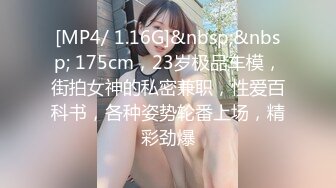 [MP4/ 1.16G]&nbsp;&nbsp; 175cm，23岁极品车模，街拍女神的私密兼职，性爱百科书，各种姿势轮番上场，精彩劲爆