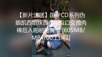 【新片速遞】国产CD系列伪娘凯西姐妹百合相互口交撸肉棒后入啪啪射嘴里 [605MB/MP4/00:13:42]