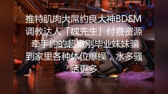 推特肌肉大屌约良大神BDSM调教达人「魏先生」付费资源 牵手约的超嫩刚毕业妹妹骗到家里各种体位爆操，水多骚话更多